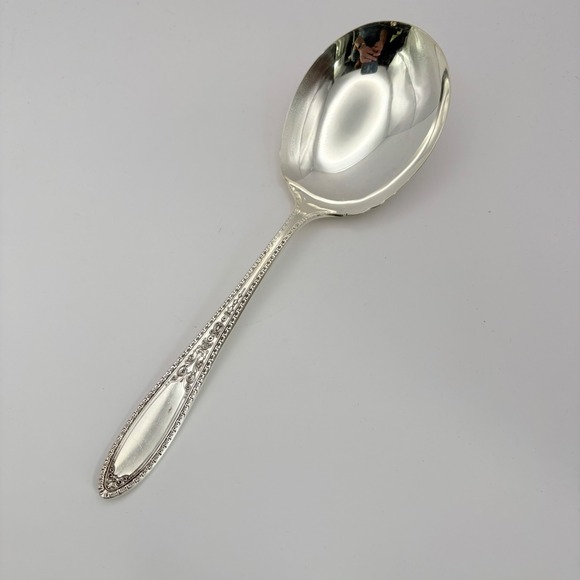 Oneida Other - Vintage Oneida Wm Rogers Ramona Lakewood Brentwood Large 9" Serving Spoon